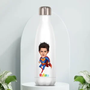 Personalised Super Hero Bottle for Boy