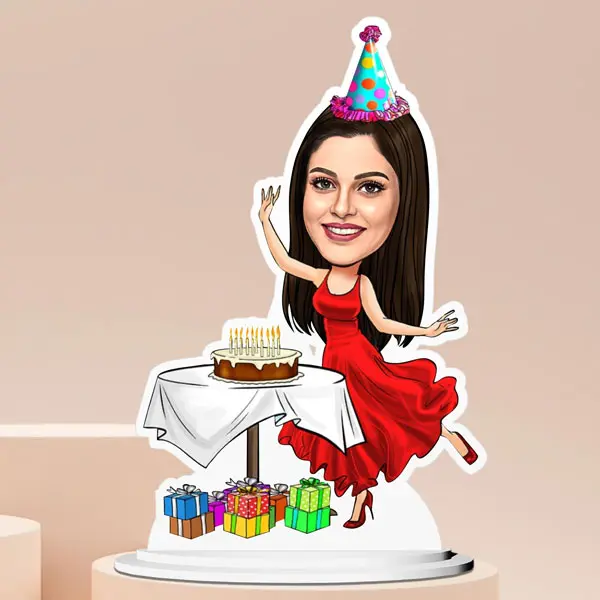Happy Birthday Celebrant Caricature
