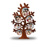 Family Tree 7 Picture Photo Frame
