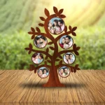 Family Tree 7 Picture Photo Frame