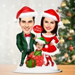 Christmas Family Caricature
