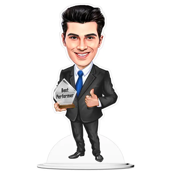 Best Performer Caricature for Him