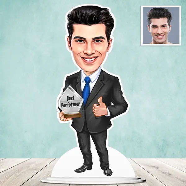 Best Performer Caricature for Him