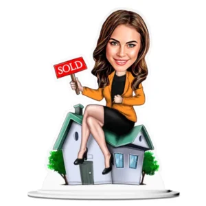 Realtor Caricature for Her