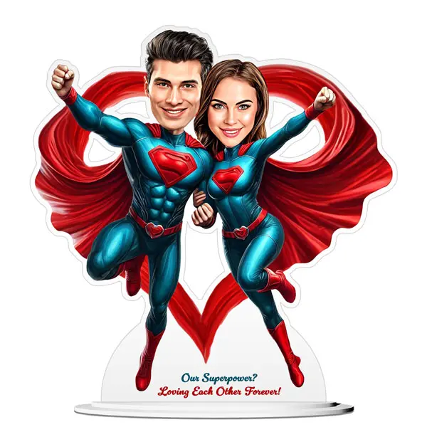 Superhero Couple