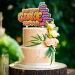 Custom Acrylic Cake Topper – Personalized Cake Decoration