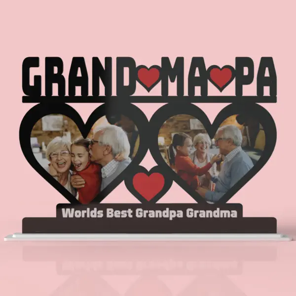 Personalized Grand Parents Photo Frame