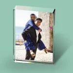Personalized Rectangular Crystal Photo – Custom 3D Glass Keepsake