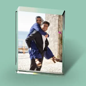 Personalized Rectangular Crystal Photo