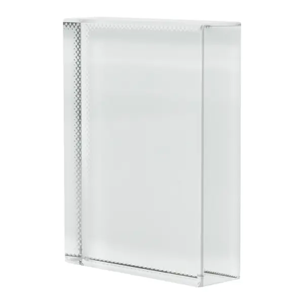 Personalized Rectangular Crystal Photo – Custom 3D Glass Keepsake